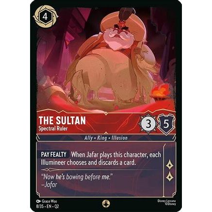 The Sultan - Spectral Ruler (8/35) - Illumineers Quest Palace Heist