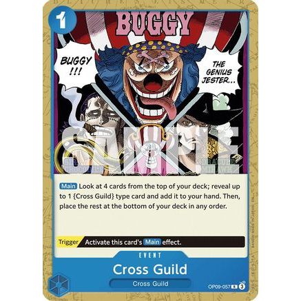 Cross Guild (Reprint) (OP09-057) - Starter Deck 25: BLUE Buggy