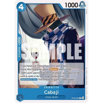 Cabaji (ST25-002) - Starter Deck 25: BLUE Buggy