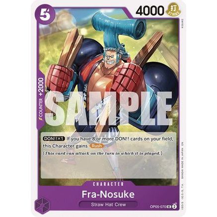 Fra-Nosuke (Reprint) (OP05-070) - Starter Deck 26: PURPLE/BLACK Monkey.D.Luffy