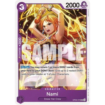 Nami (Reprint) (OP09-070) - Starter Deck 26: PURPLE/BLACK Monkey.D.Luffy