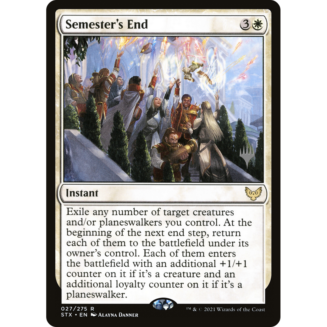 Semester's End (PPSTX-027) - Strixhaven: School of Mages Promos