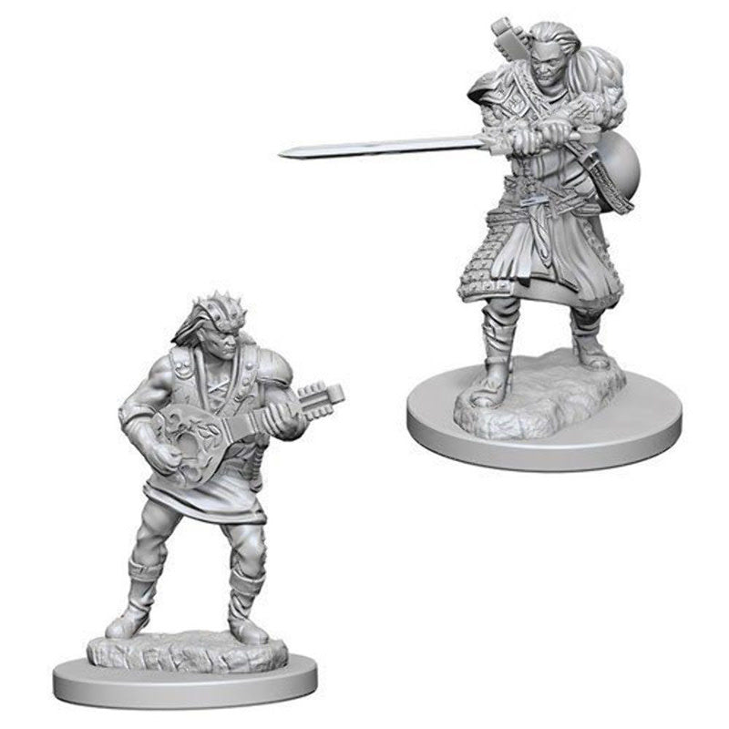 W04 Human Male Bard Miniatures