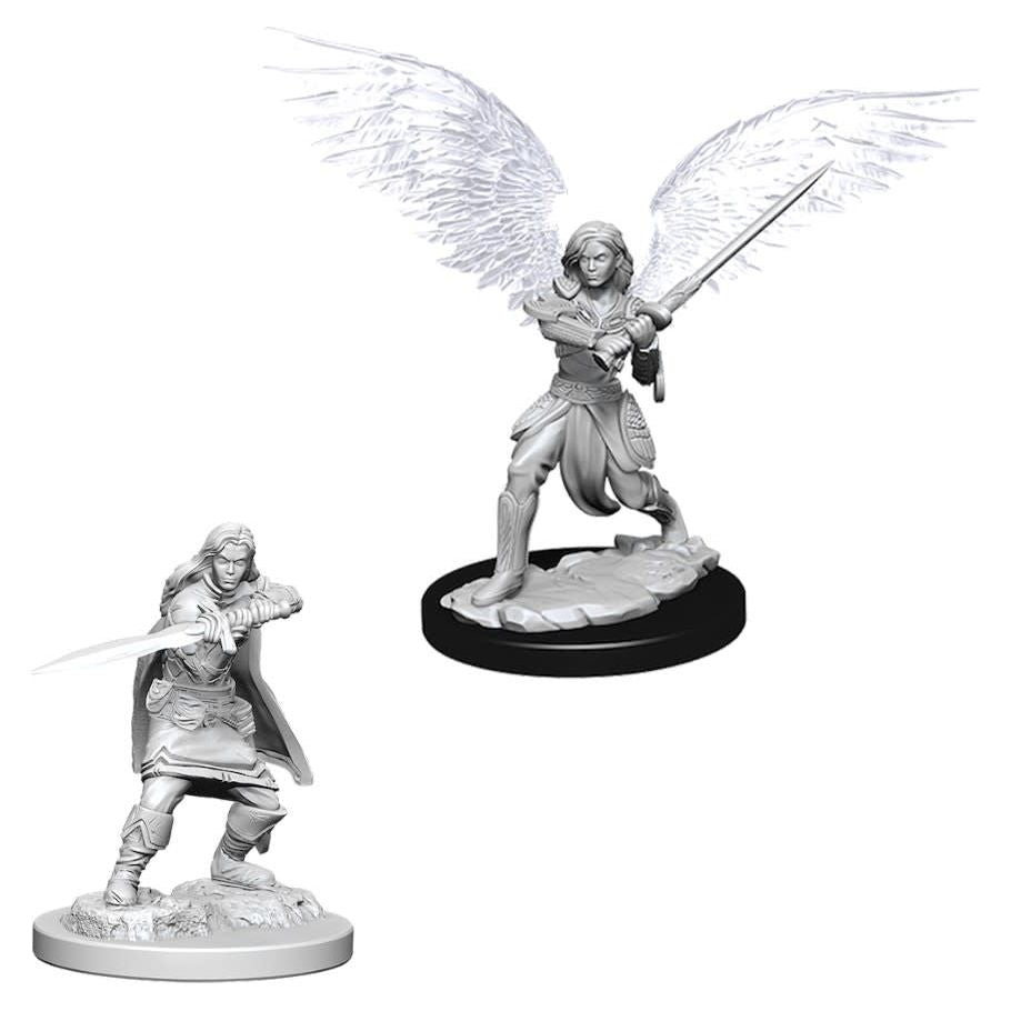 W06 Female Aasimar Fighter Miniatures