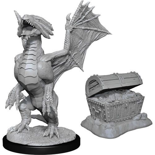 W13 Bronze Wyrmling and Treasure Miniatures (Pre-Order Restock)