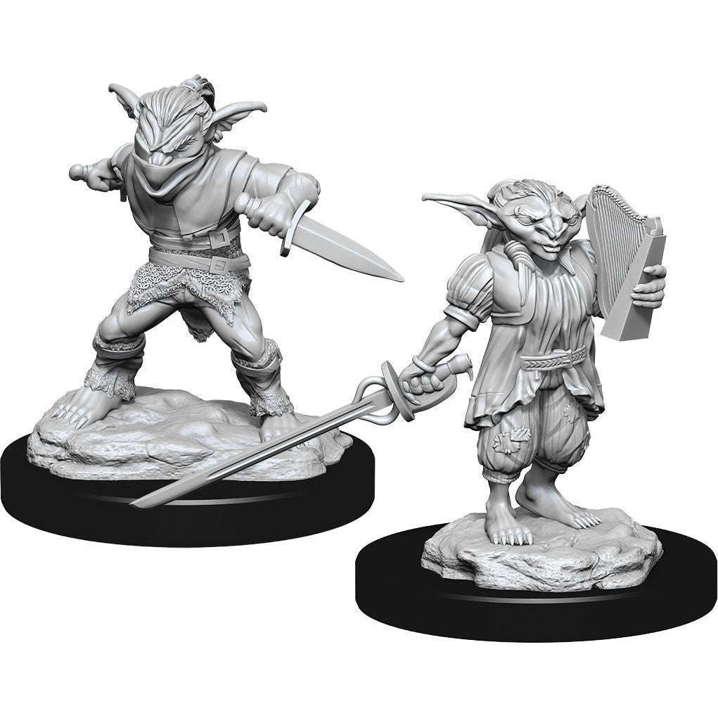 W15 Goblin Rogue And Bard Miniatures