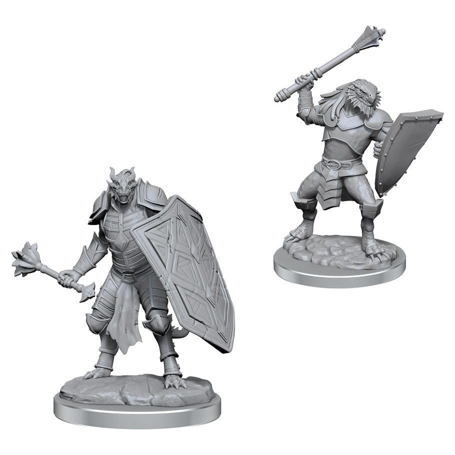 W18 Dragonborn Clerics Miniatures