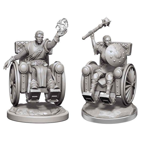 W18 Human Clerics Miniatures