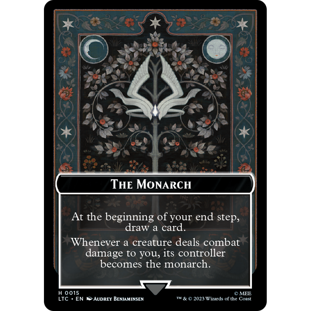 The Monarch (TLTC-015) - Tales of Middle-earth Commander Tokens