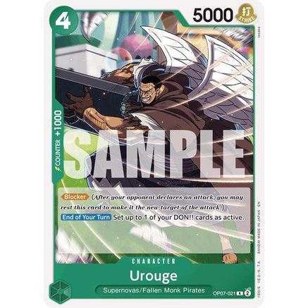 Urouge (Reprint) (OP07-021) - Starter Deck 24: GREEN Jewelry Bonney