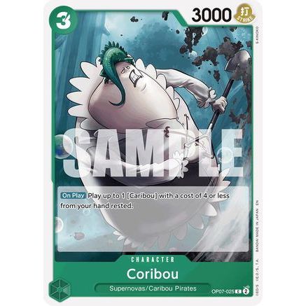 Coribou (Reprint) (OP07-025) - Starter Deck 24: GREEN Jewelry Bonney