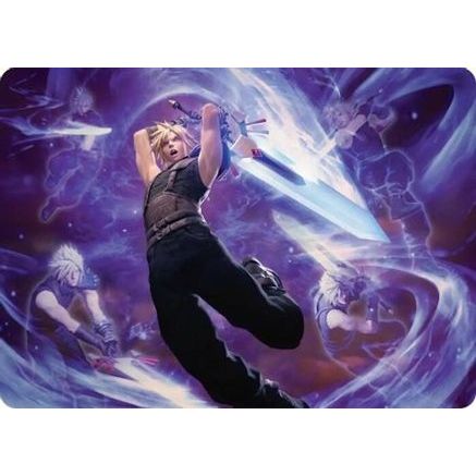 Cloud's Limit Break Art Card (AAFIN-023) - Art Series: FINAL FANTASY