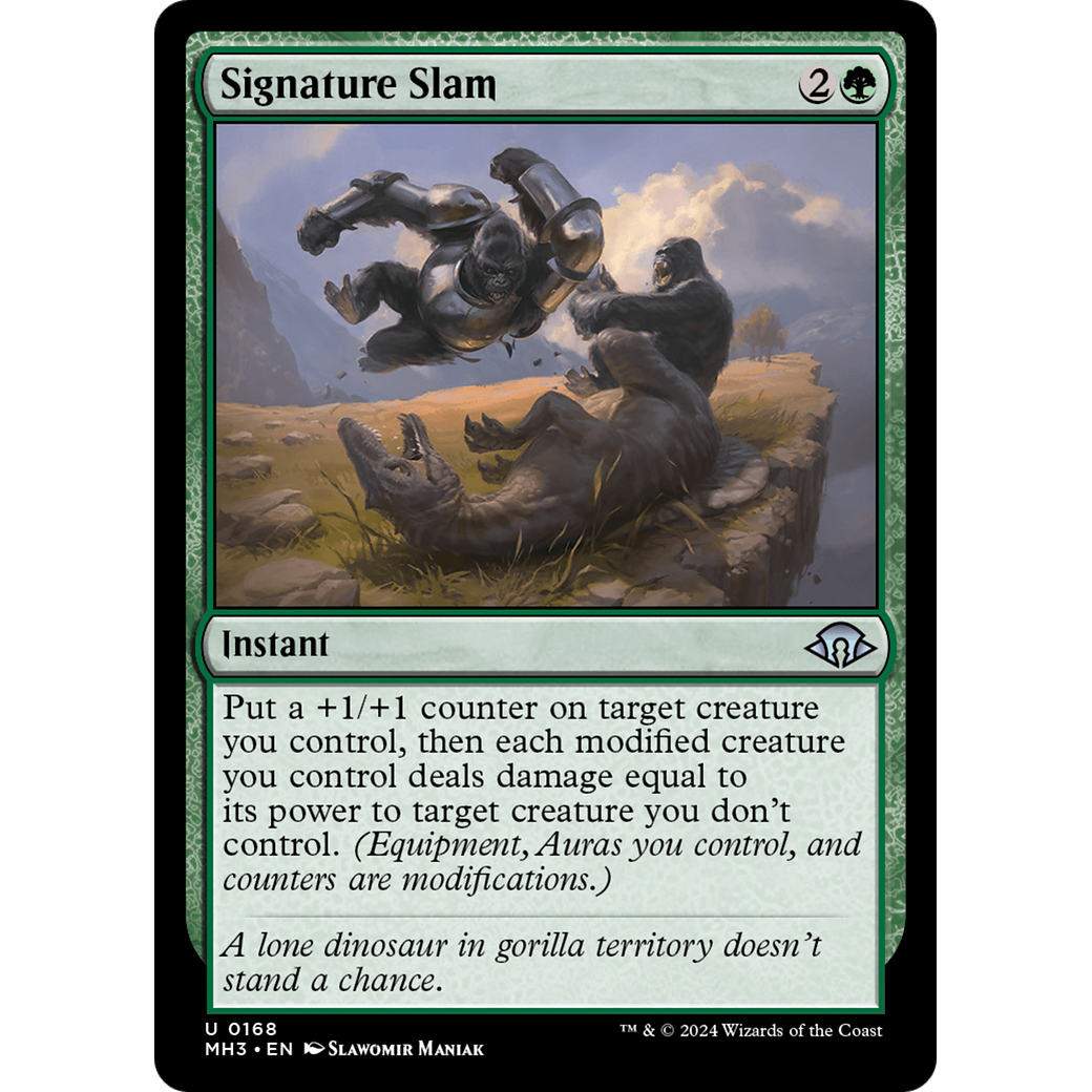 Signature Slam (MH3-168) - Modern Horizons 3 Foil