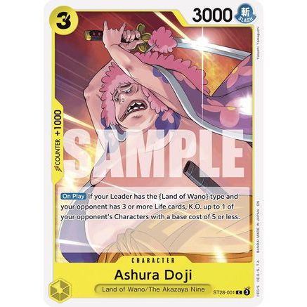 Ashura Doji (ST28-001) - Starter Deck 28: GREEN/YELLOW Yamato