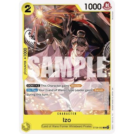 Izo (ST28-002) - Starter Deck 28: GREEN/YELLOW Yamato