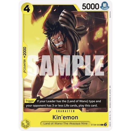 Kin'emon (ST28-003) - Starter Deck 28: GREEN/YELLOW Yamato