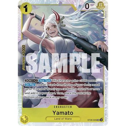 Yamato (ST28-005) - Starter Deck 28: GREEN/YELLOW Yamato Foil