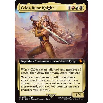 Celes, Rune Knight (FIC-167) - Commander: FINAL FANTASY Foil