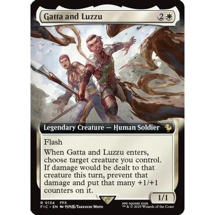 Gatta and Luzzu (Extended Art) (FIC-134) - Commander: FINAL FANTASY
