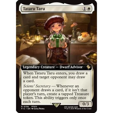 Tataru Taru (Extended Art) (FIC-138) - Commander: FINAL FANTASY Foil