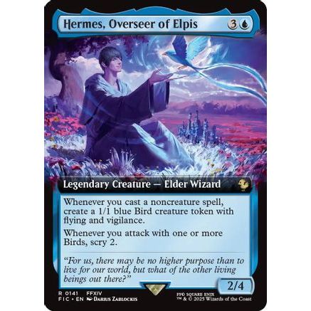Hermes, Overseer of Elpis (Extended Art) (FIC-141) - Commander: FINAL FANTASY