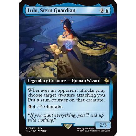 Lulu, Stern Guardian (Extended Art) (FIC-143) - Commander: FINAL FANTASY Foil
