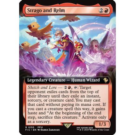 Strago and Relm (Extended Art) (FIC-155) - Commander: FINAL FANTASY