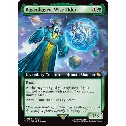 Bugenhagen, Wise Elder (Extended Art) (FIC-159) - Commander: FINAL FANTASY