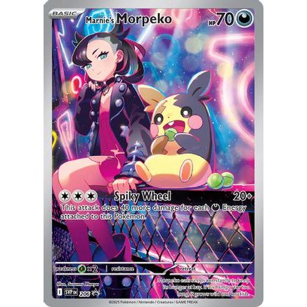 Marnie’s Morpeko 206 - SV Scarlet & Violet Promo Cards Holofoil