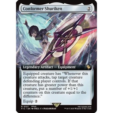 Conformer Shuriken (Extended Art) (FIC-127) - Commander: FINAL FANTASY Foil