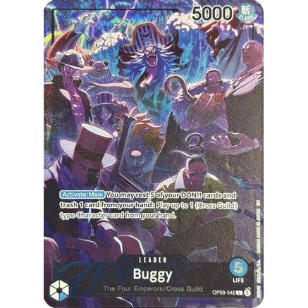 Buggy (English Version 2nd  Anniversary Set) (OP09-042) - One Piece Promotion Cards Foil