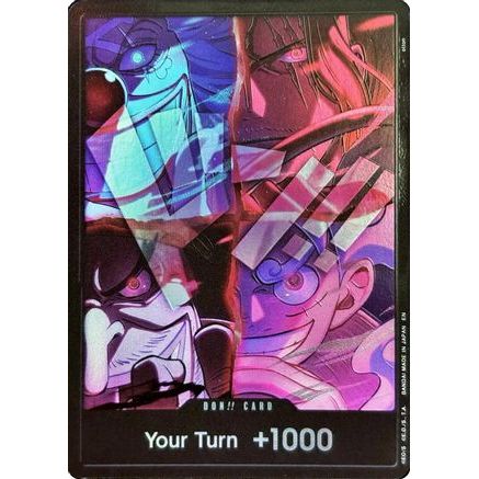 DON!! Card (English Version 2nd Anniversary Set) - One Piece Promotion Cards Foil