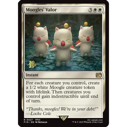 Moogles' Valor (PRE-027) - Prerelease Cards Foil