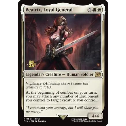 Beatrix, Loyal General (PRE-554) - Prerelease Cards Foil