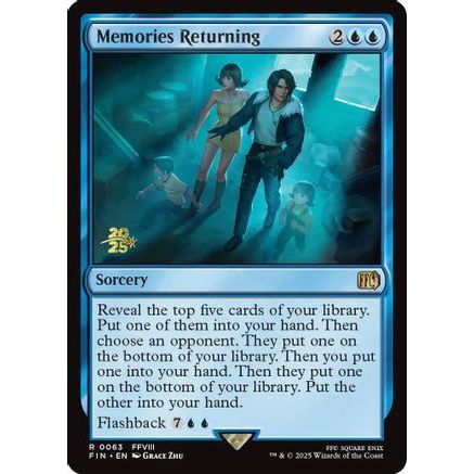 Memories Returning (PRE-063) - Prerelease Cards Foil