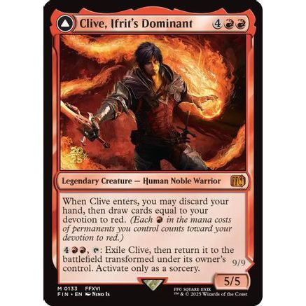 Clive, Ifrit's Dominant (PRE-133) - Prerelease Cards Foil
