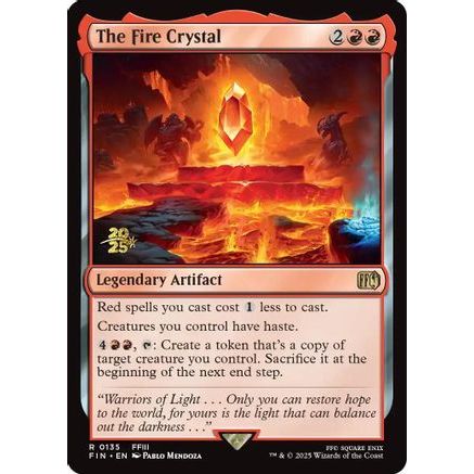 The Fire Crystal (PRE-135) - Prerelease Cards Foil