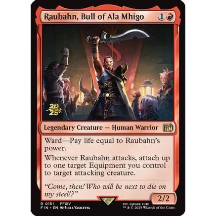 Raubahn, Bull of Ala Mhigo (PRE-151) - Prerelease Cards Foil