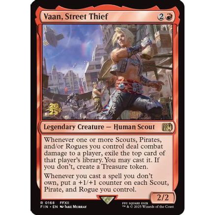 Vaan, Street Thief (PRE-168) - Prerelease Cards Foil