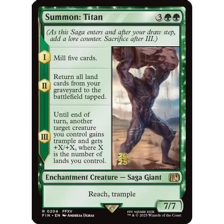 Summon: Titan (PRE-204) - Prerelease Cards Foil