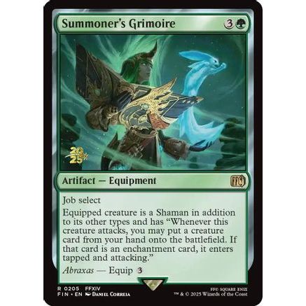 Summoner's Grimoire (PRE-205) - Prerelease Cards Foil