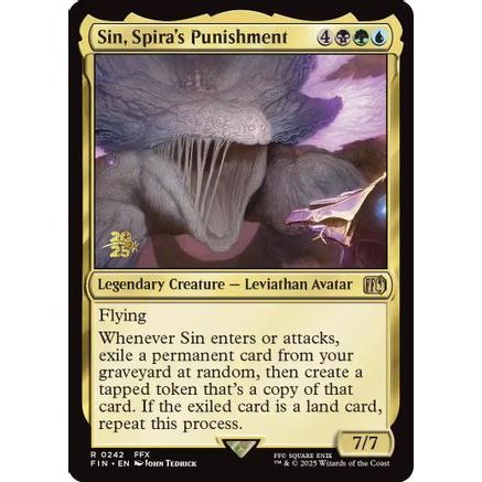 Sin, Spira's Punishment (PRE-242) - Prerelease Cards Foil