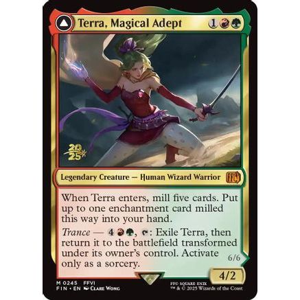 Terra, Magical Adept (PRE-245) - Prerelease Cards Foil