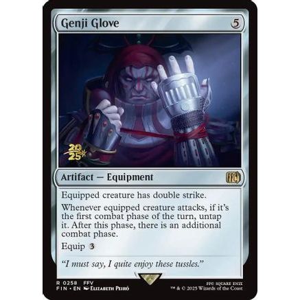 Genji Glove (PRE-258) - Prerelease Cards Foil
