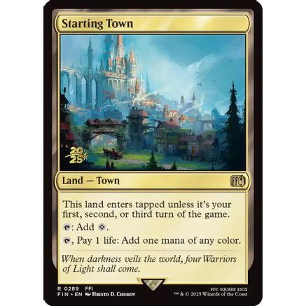 Starting Town (PRE-289) - Prerelease Cards Foil
