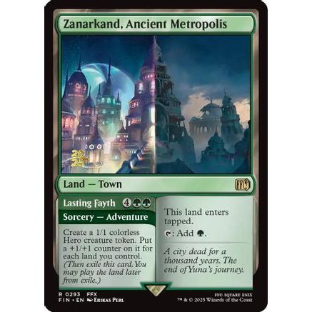 Zanarkand, Ancient Metropolis (PRE-293) - Prerelease Cards Foil