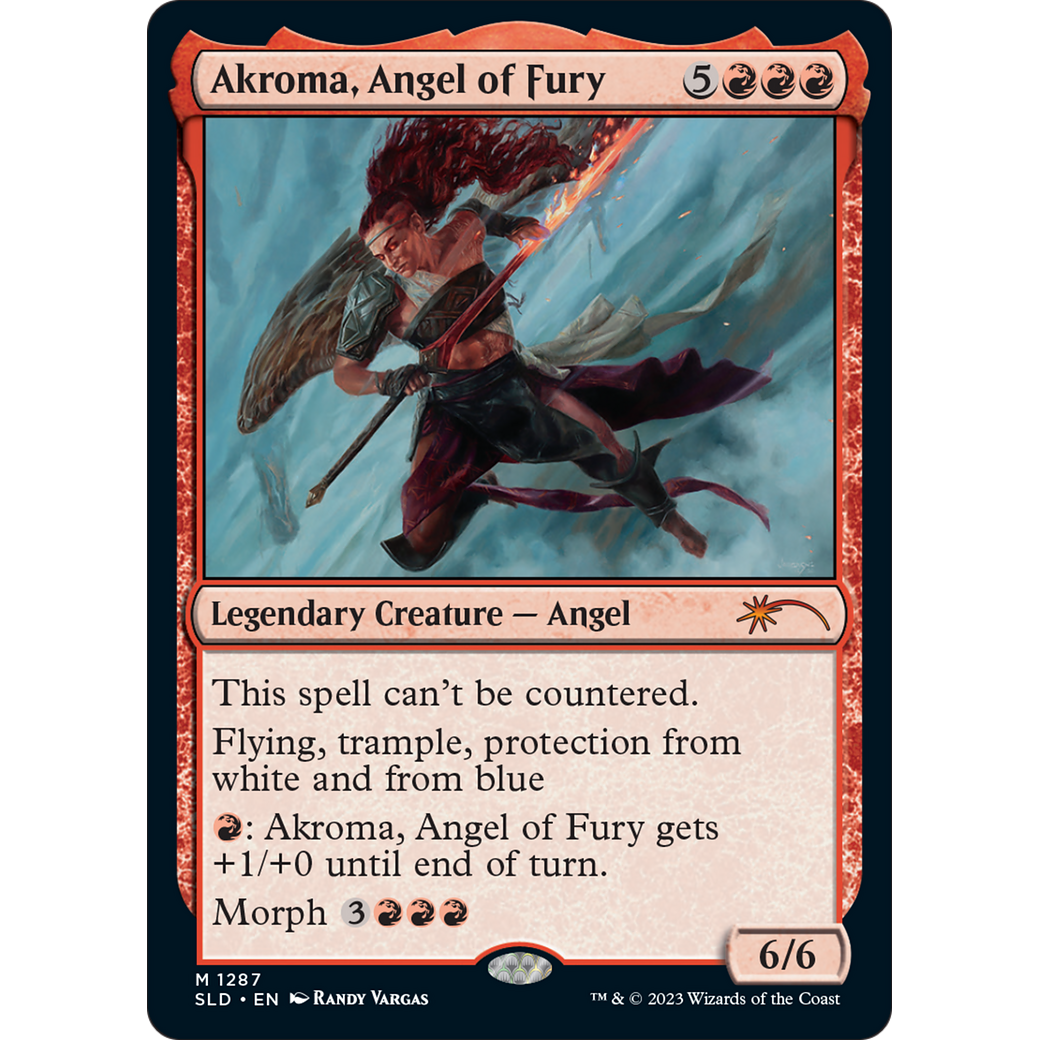 Akroma, Angel of Fury (SLD-1287) - Secret Lair Drop