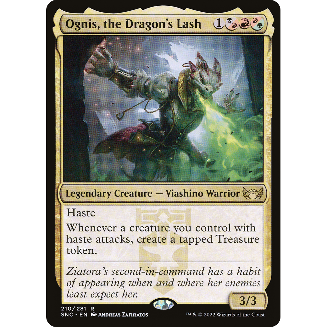 Ognis, the Dragon's Lash (SNC-210) - Streets of New Capenna