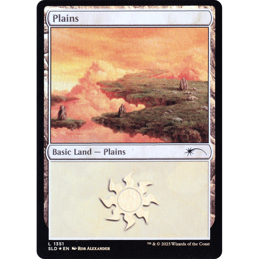 Plains (1351) (SLD-1351) - Secret Lair Drop Foil