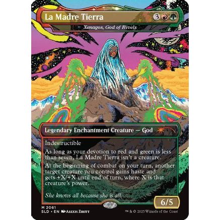 La Madre Tierra - Xenagos, God of Revels (SLD-2061) - Secret Lair Drop Series